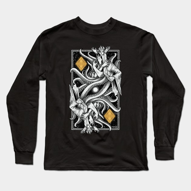 King in Yellow Hastur Long Sleeve T-Shirt by EmptyIs